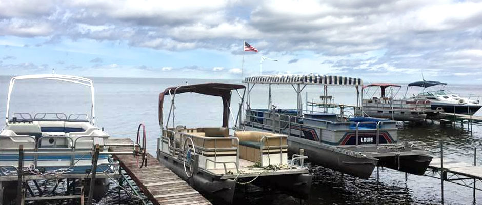 Vacation Home Cabin Air BnB Rentals at Randys Rentals on Mille Lacs Lake